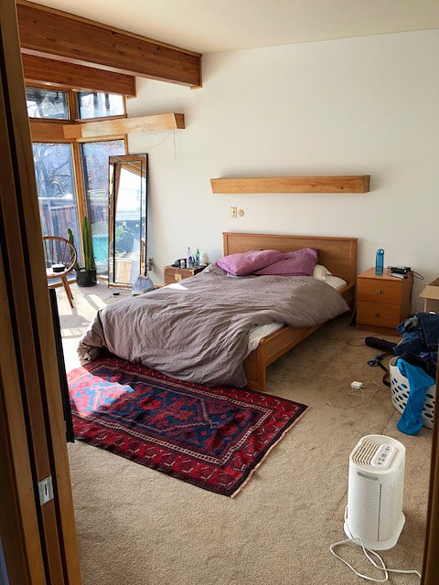 bedroom before shot