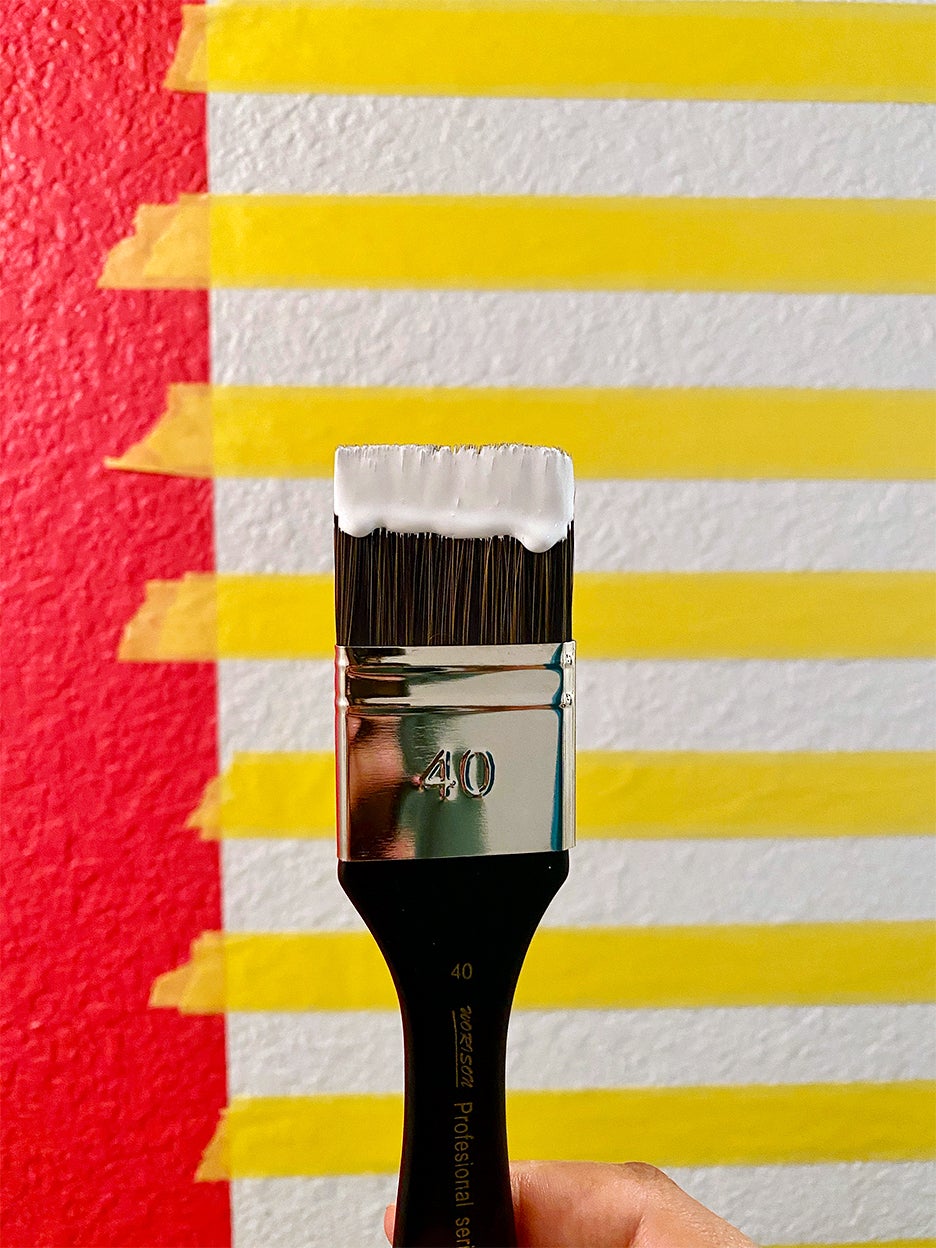 How to paint stripes