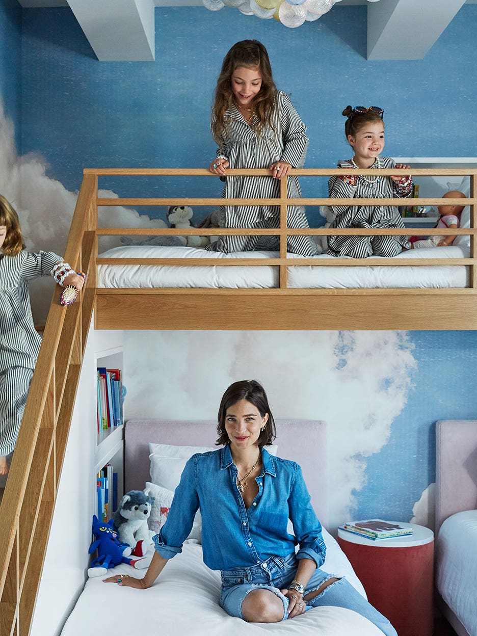 Cloud Walls and a Kid-Proof Breakfast Nook Make This Whole Apartment a Playhouse