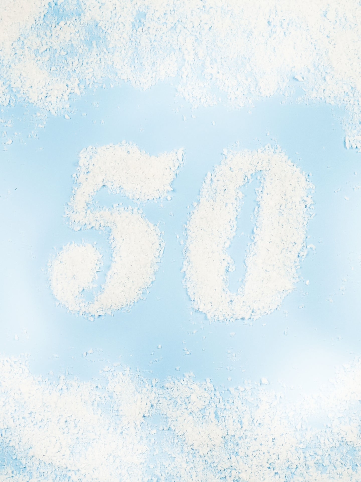 number 50 in snow