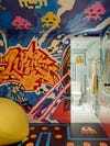 graffiti game room walls