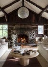 cozy cabin living room 
