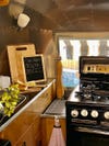 Vintage Airstream Renovation With Gas Stove