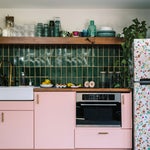 pink kitchen