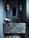 blue marble sink