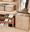 wooden clothing boxes