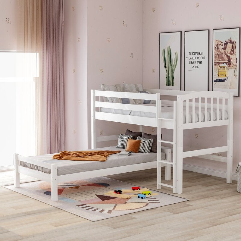 Aldwick+Twin+L-Shaped+Bunk+Bed+Bed