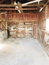 old wood garage