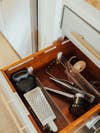 spatulas and graders in a drawer