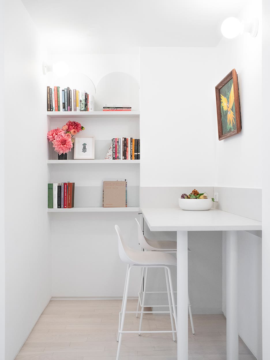 This 500-Square-Foot Apartment Fits All the Essential Spaces, Plus an Office