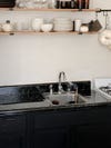 black marble counter