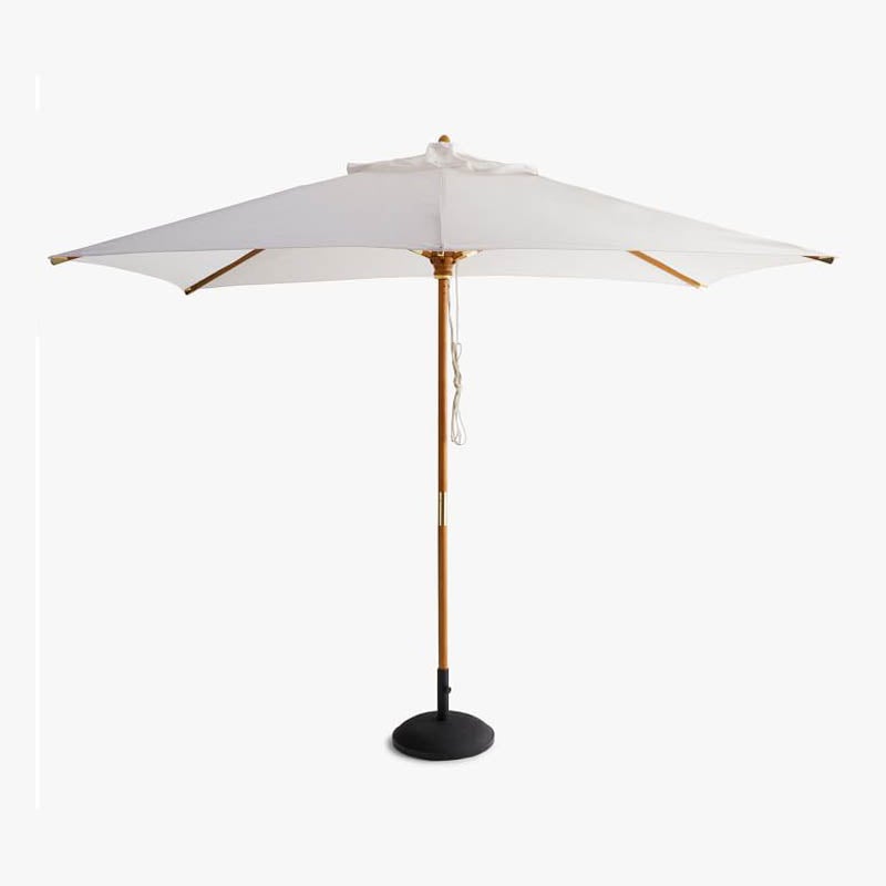 Best Patio Umbrellas Option Pottery Barn Premium Rectangular Outdoor Umbrella