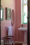 bubblegum pink bathroom