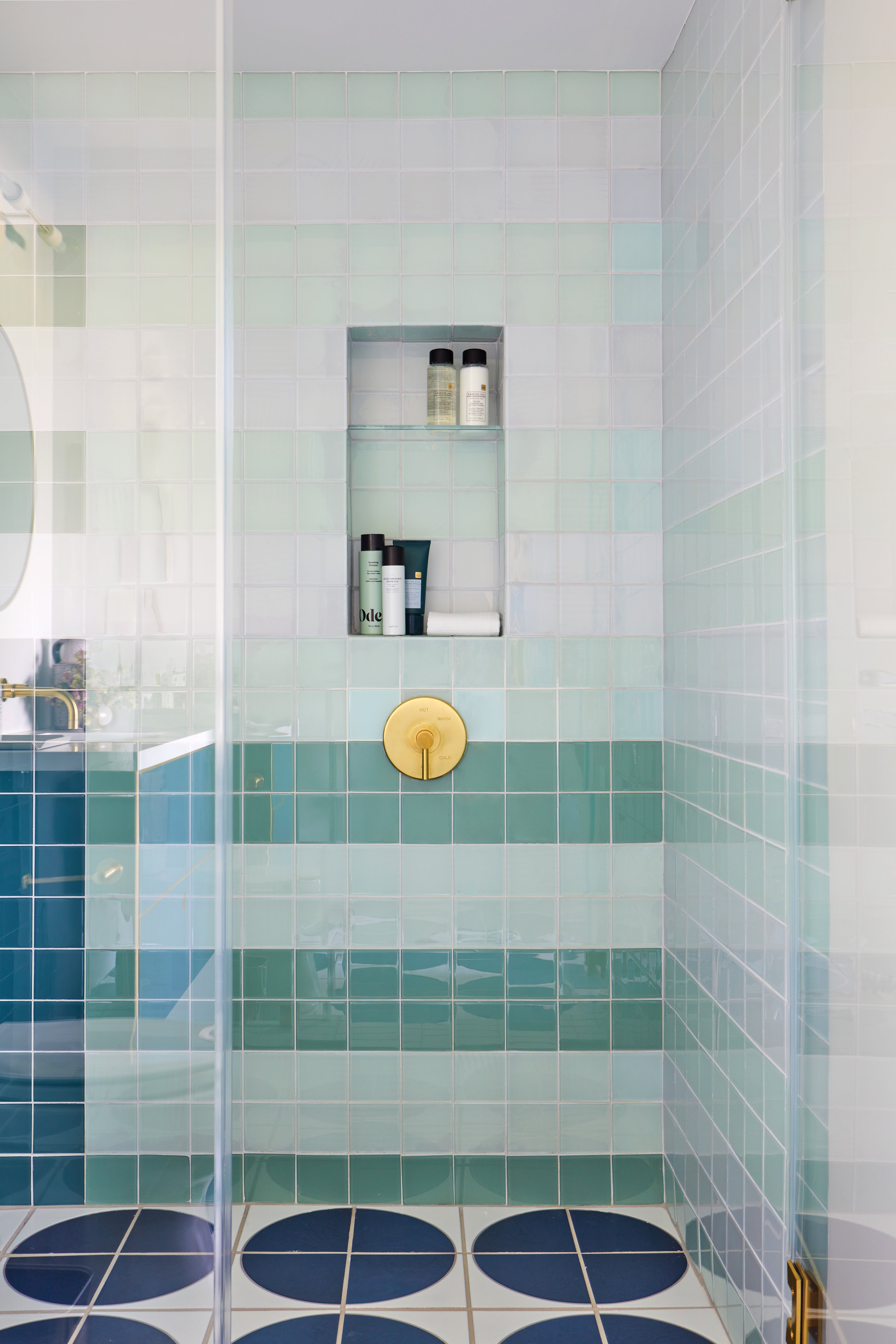 This Type of Tile Gets You a Shimmery, Textured Shower (and It’s Not Zellige)