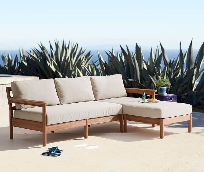 The Best Outdoor Sectional Furniture Option West Elm Playa Outdoor Reversible Sectional