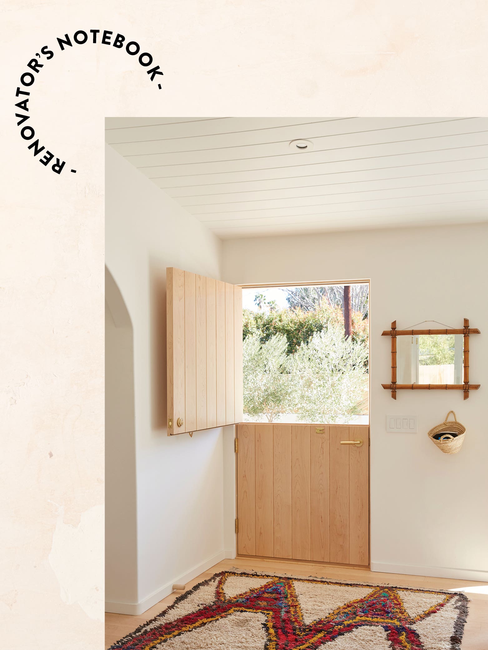 With $350K, I Gave My Ojai House Arches, Terrazzo Floors, and Even an Impromptu Dog Door