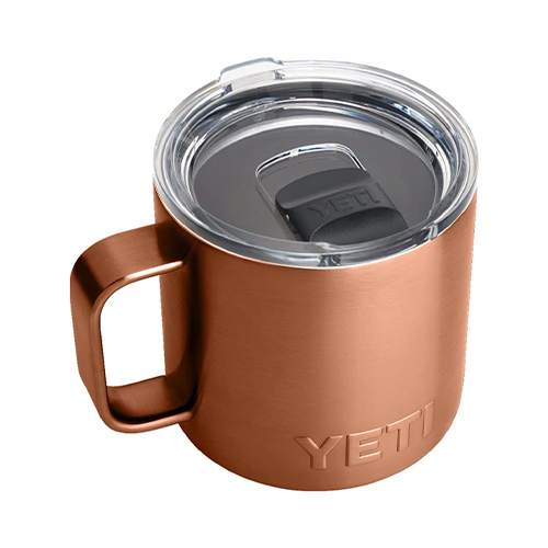 Copper Insulated Yeti Rambler Mug