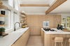 large wood kitchen