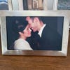photo of couple dancing in silver frame