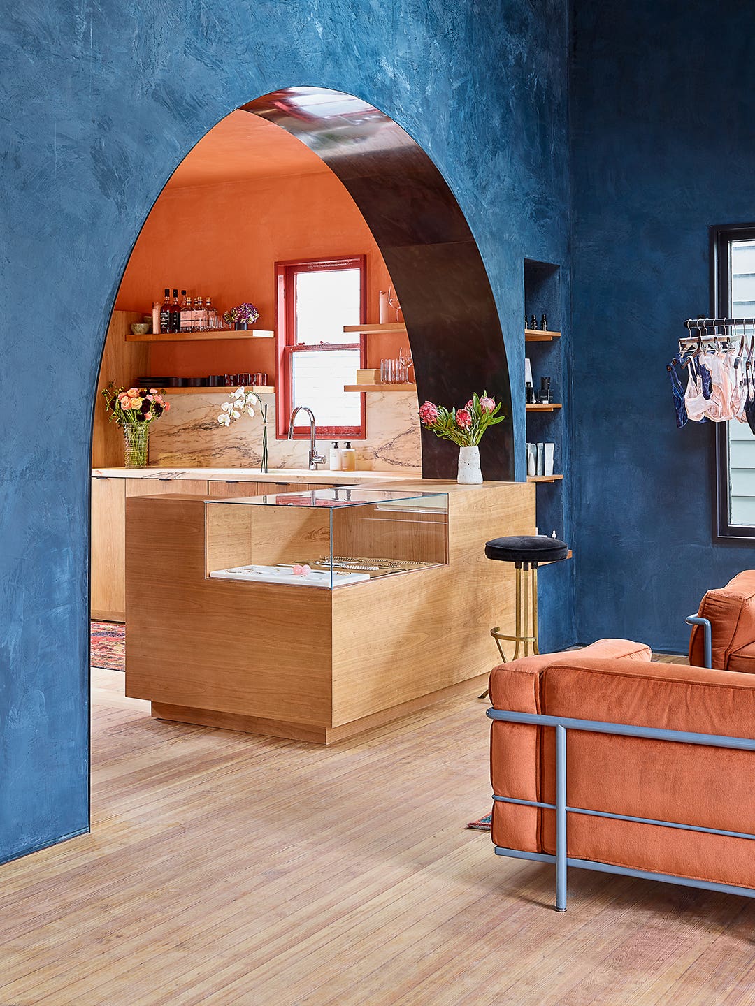 We’re Stealing This Fresh Take on Built-Ins From Austin’s New Sexual Wellness Shop