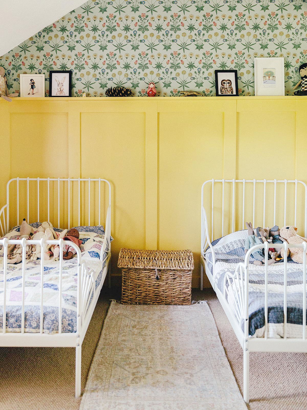 yellow kids room
