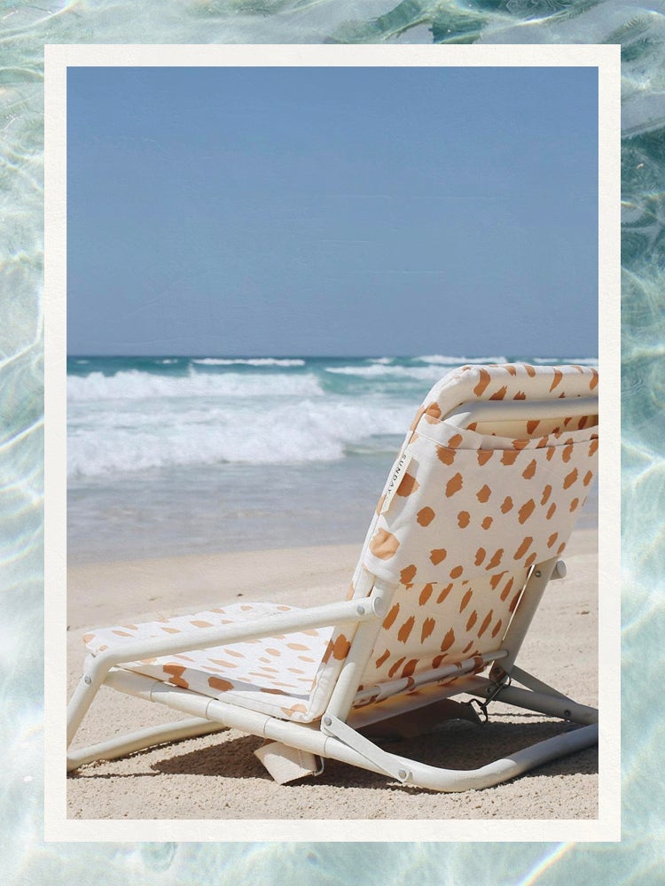 Beach Chair by the ocean