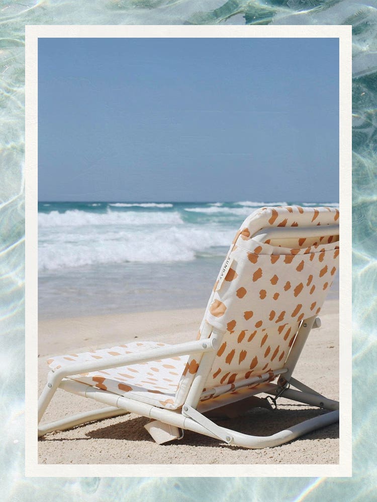 Beach Chair by the ocean