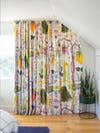 colorful bedroom drapes