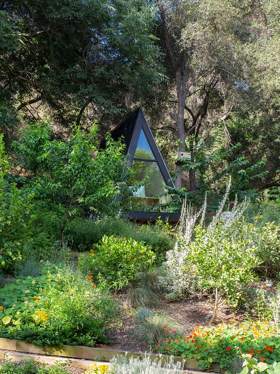 I Built My Serene Backyard Office From an A-Frame Kit I Bought Online