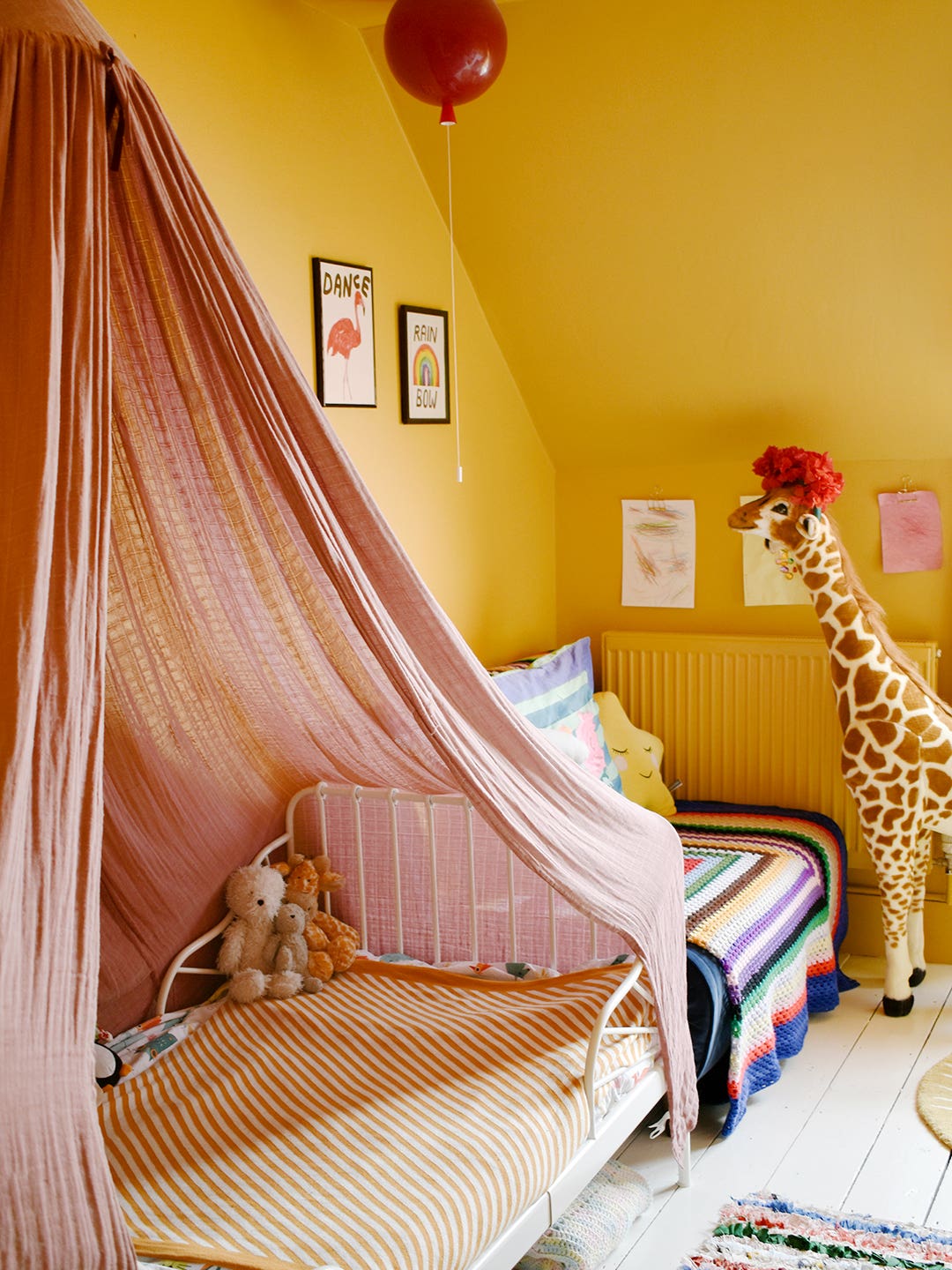 The Paint Trick This English Mom Used to Make Her Kids’ Attic Bedrooms Shine
