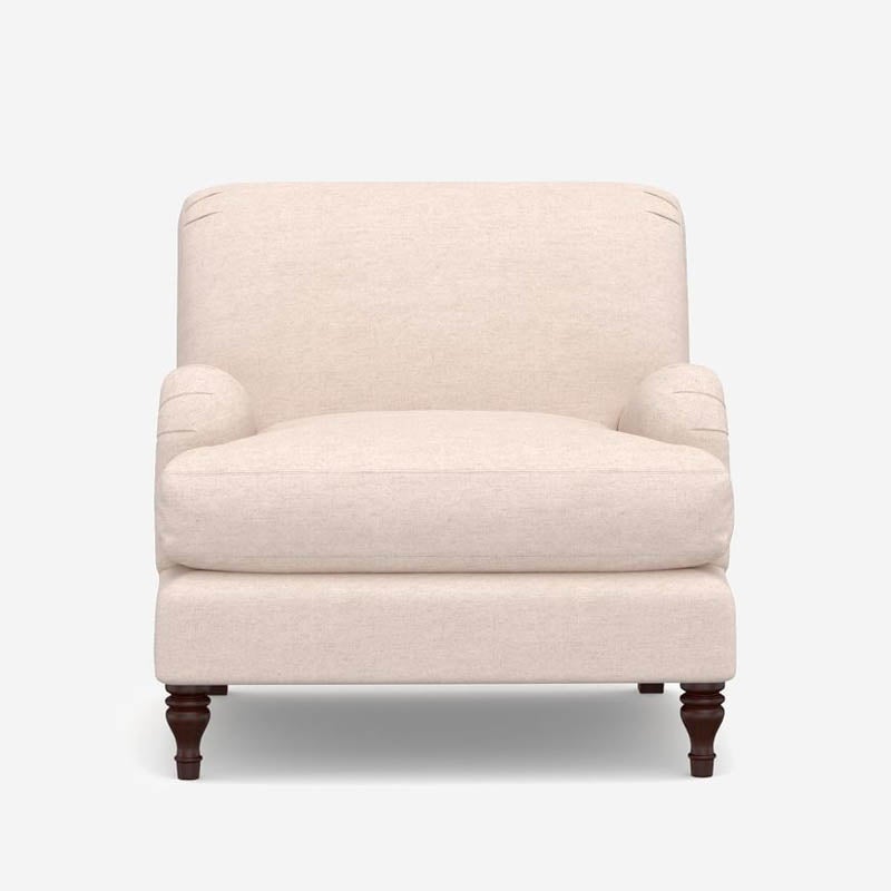 The Best Reading Chair Option Pottery Barn Carlisle Upholstered Tightback Armchair