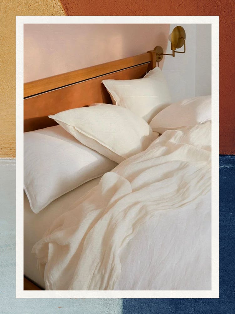 The Best Linen Sheets for People Who Like Their Bedding Relaxed and Unfussy