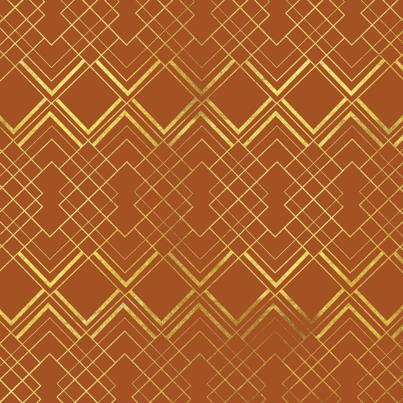 Copper Diamond Wallpaper