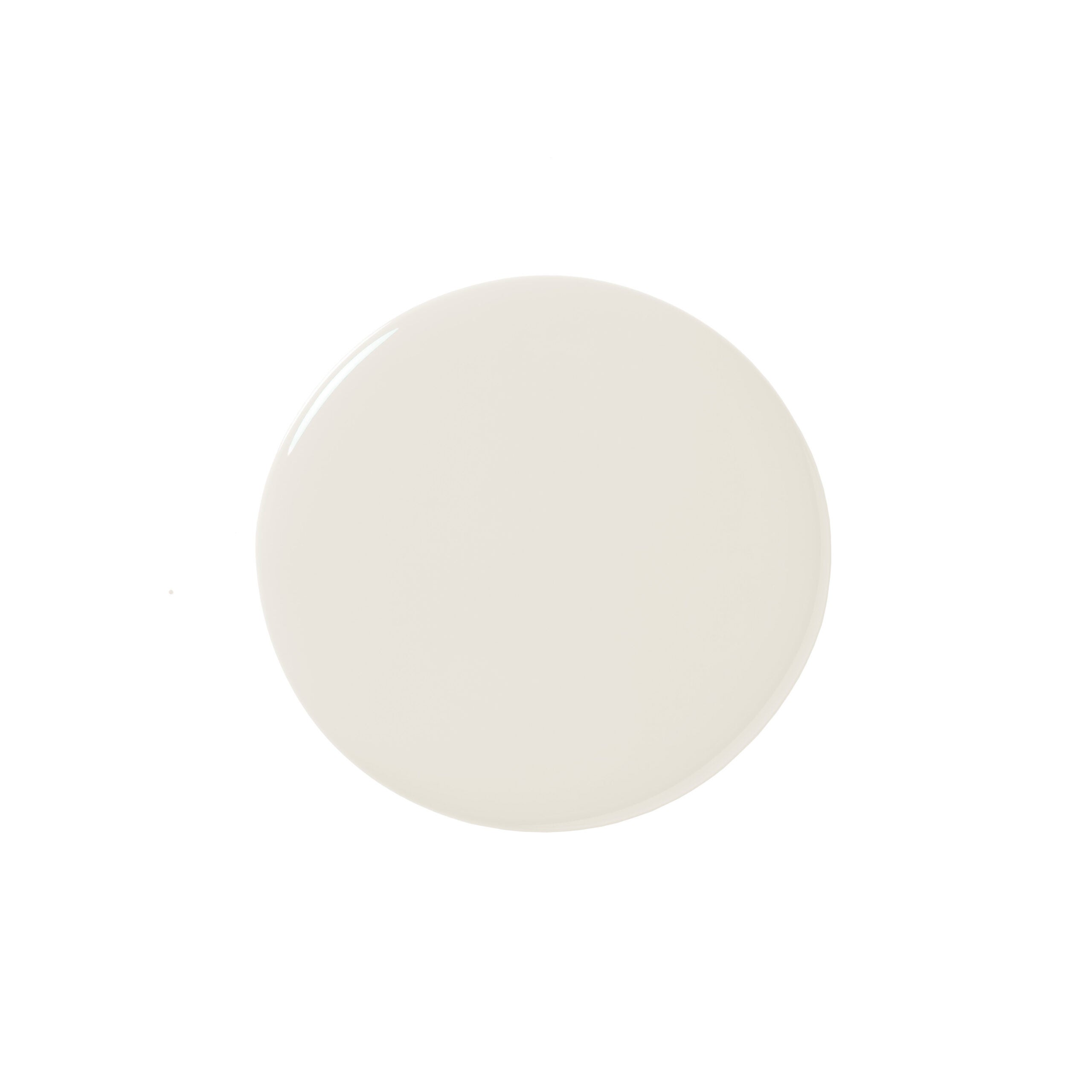 beige white paint blob