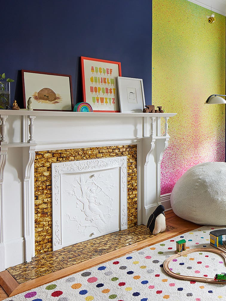 Rainbow Walls and Mini Food Figurines Bring the Fun to This Brooklyn Family Home