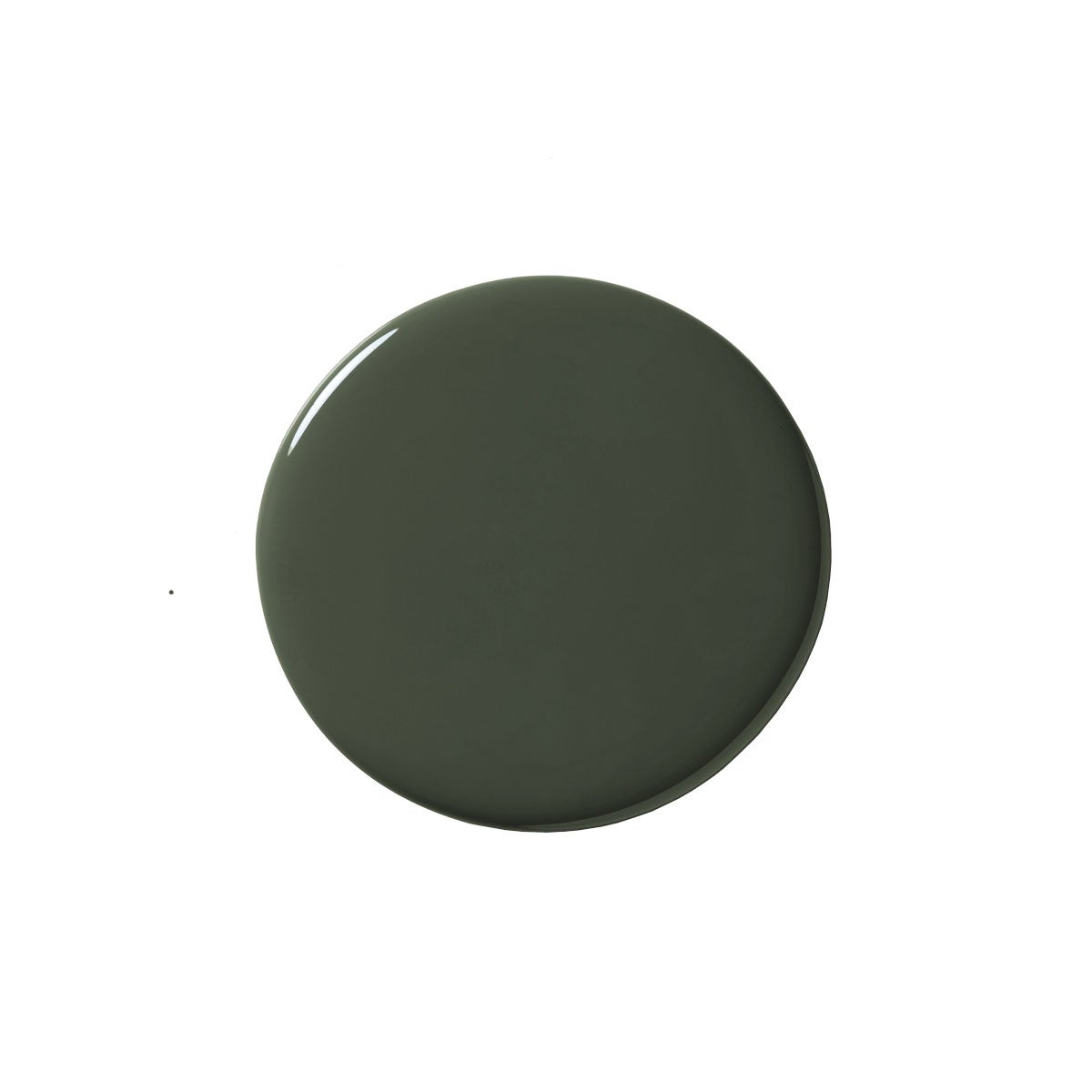 Dark Green Paint Blob by SW
