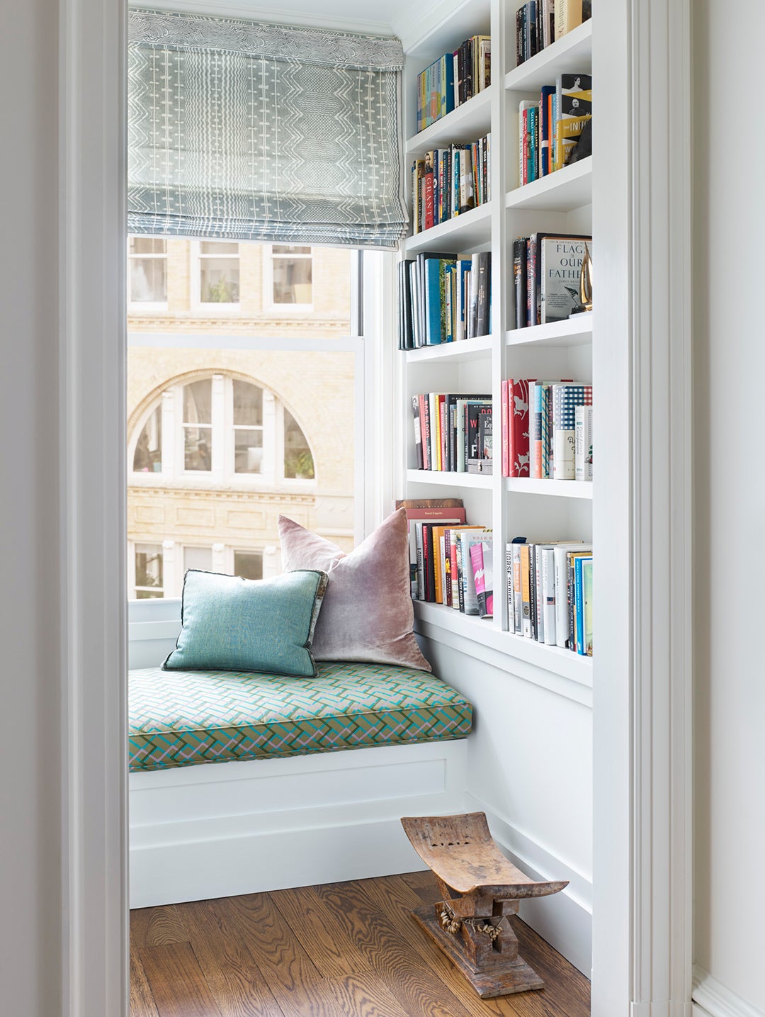 reading nook by window