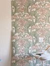 floral wallpaper installation process 