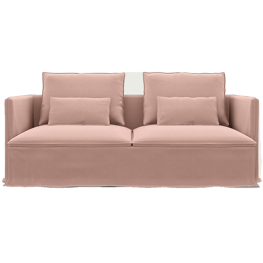 Blush Pink Couch Cover