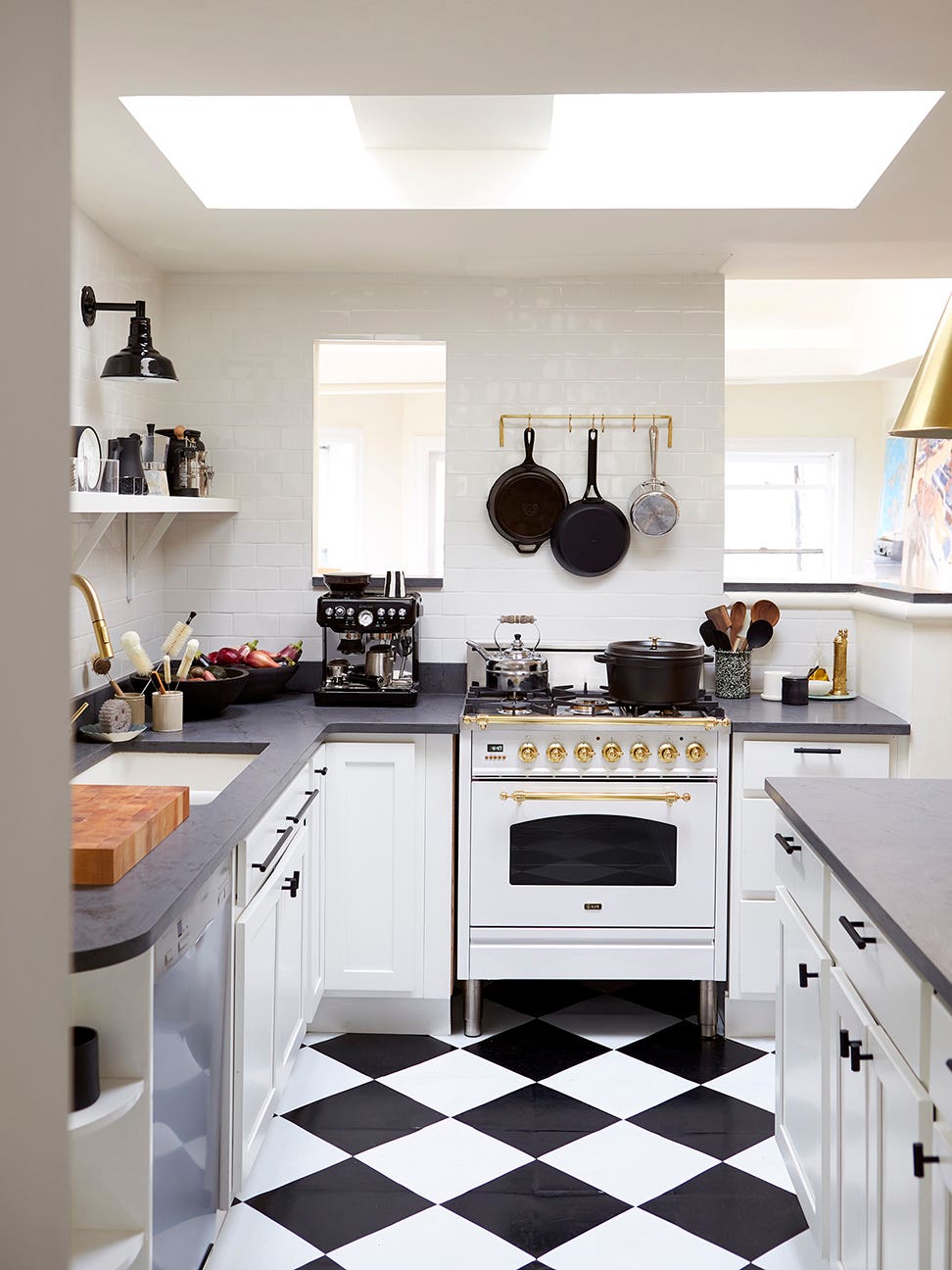 7 Black and white checkered kitchen ideas