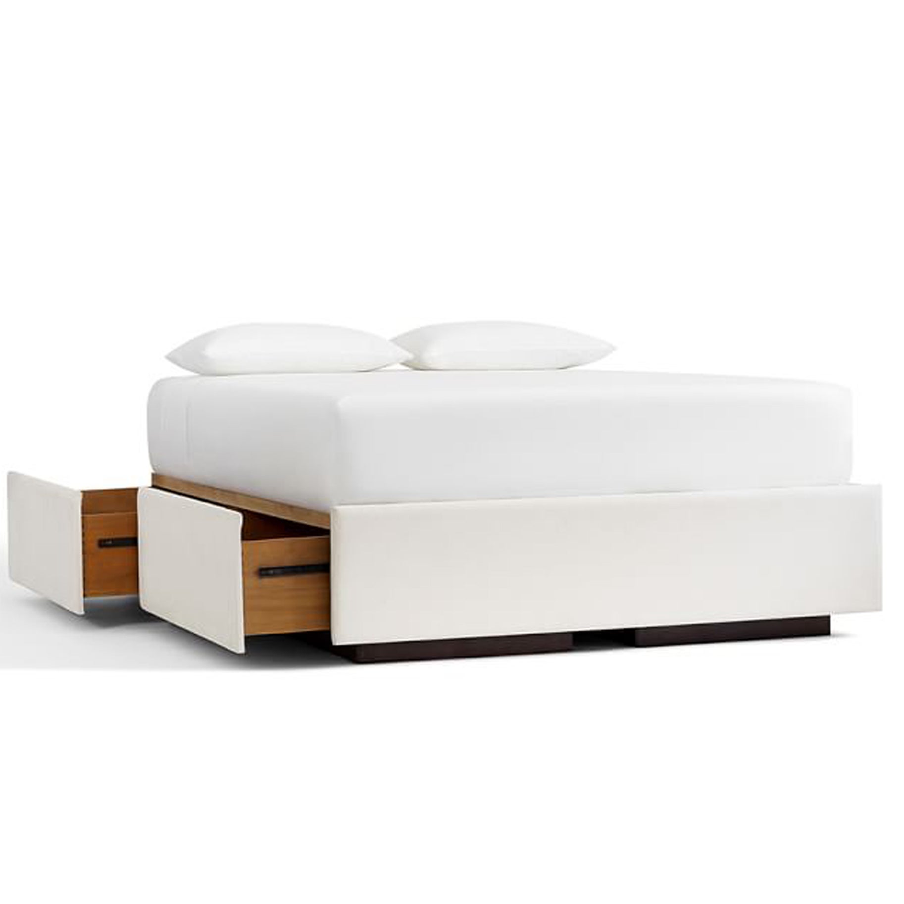The Best Storage Beds Option: Pottery Barn Upholstered Storage Platform Bed