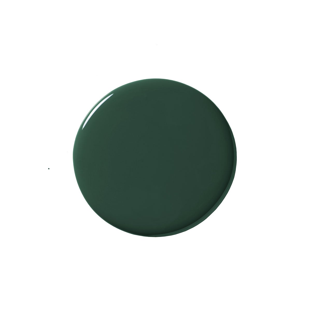 Dark Green Paint Blob