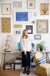 Alexandra Morris With Her Gallery Wall