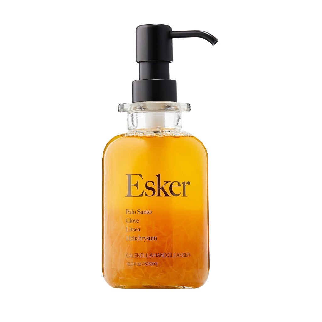 Esker Glass Bottle of Soap