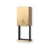 brushed brass touchless hand sanitizer