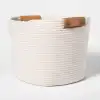 white storage basket