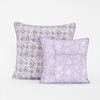 pastel purple pillows