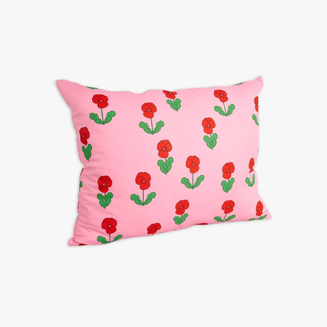 floral pink pillow
