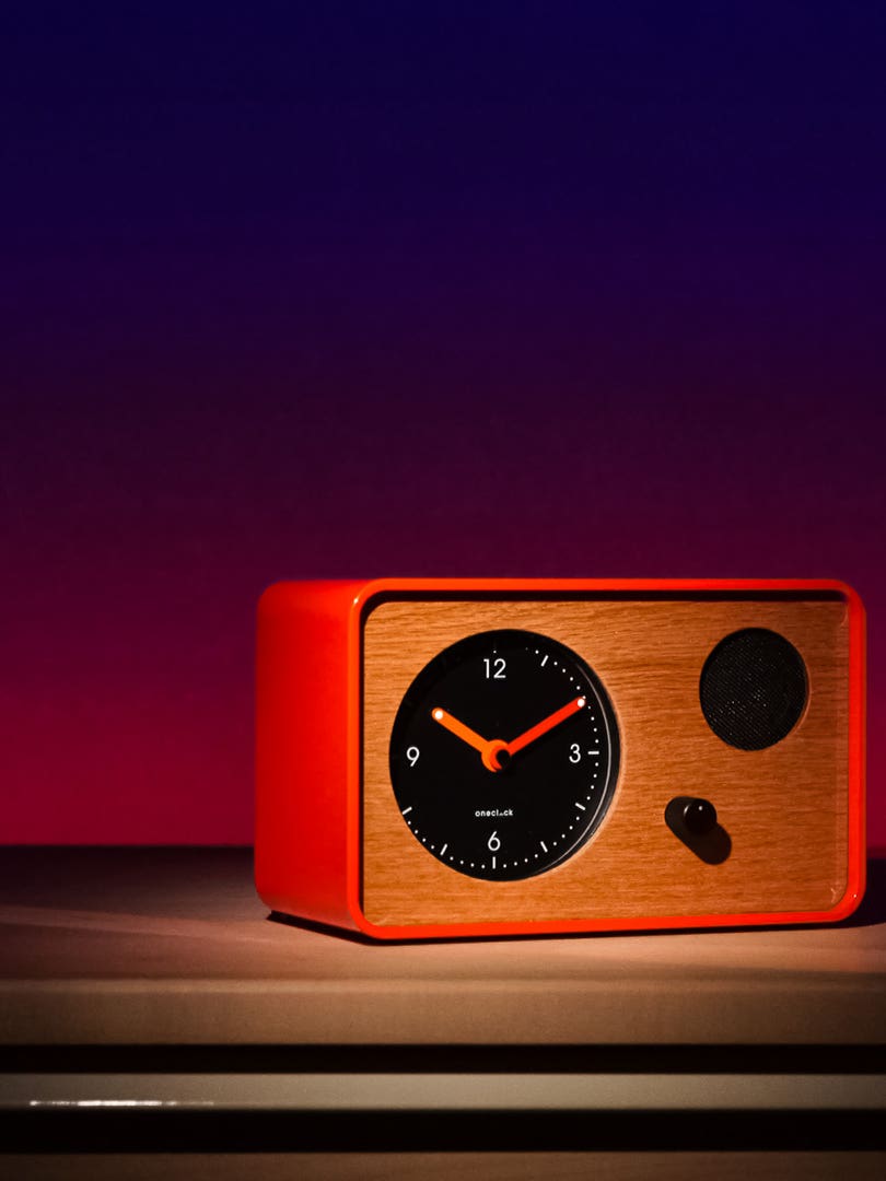 red design Alarm Clock
