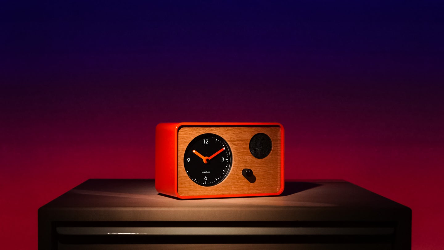 red design Alarm Clock